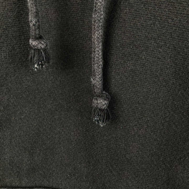 Champion REVERSE WEAVE Advertising Sweat Pullover Hoodie, Men's Size M cotton black type Vintage Second Hand