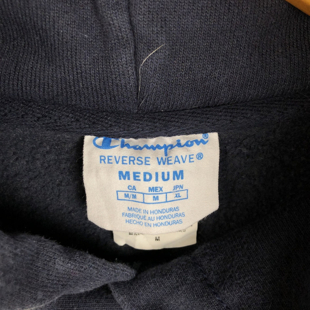 Champion REVERSE WEAVE Reverse Weave Sweat Pullover Hoodie Men's M cotton navy blue type Vintage Second Hand