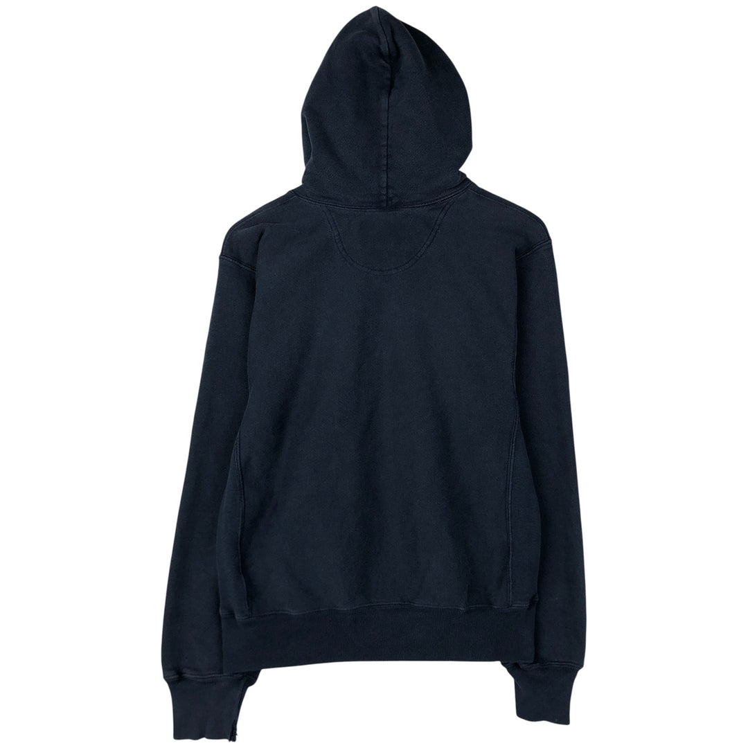 2000'S Champion REVERSE WEAVE Reverse Weave College Sweatshirt Pullover Hoodie, Men's Size Small cotton navy blue type Vintage Second Hand