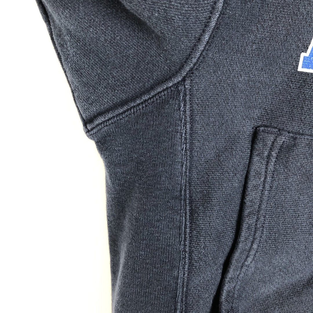2000'S Champion REVERSE WEAVE Reverse Weave College Sweatshirt Pullover Hoodie, Men's Size Small cotton navy blue type Vintage Second Hand
