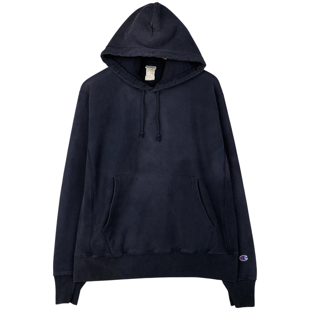 Champion REVERSE WEAVE Reverse Weave Sweat Pullover Hoodie Men's M cotton navy blue type Vintage Second Hand