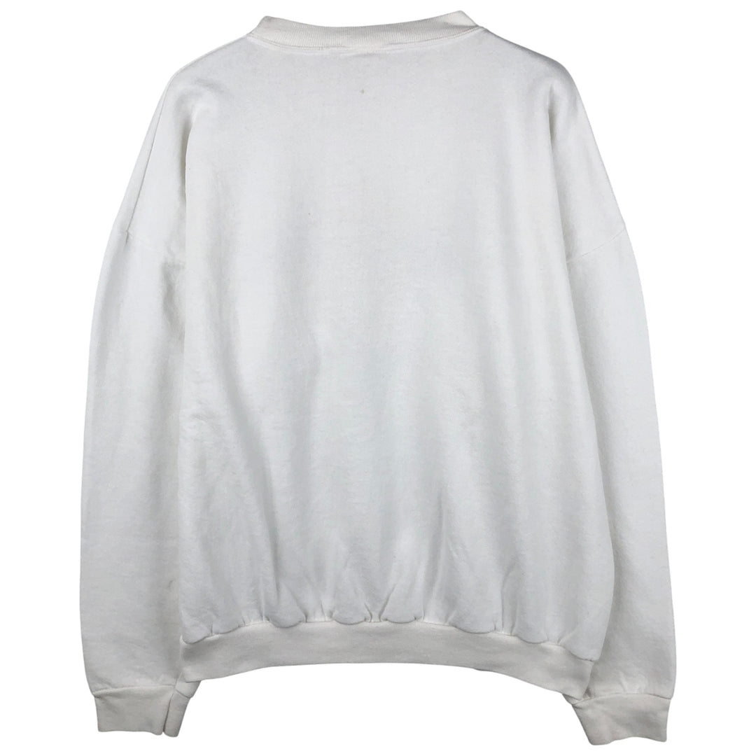 HARD ROCK CAFE Advertising Sweatshirt, Made in USA, Men's XL polyester white type Vintage Second Hand