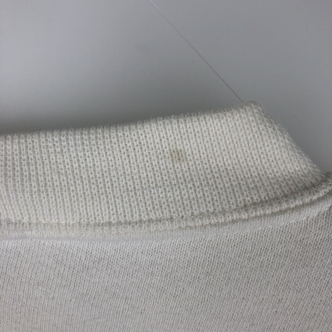 HARD ROCK CAFE Advertising Sweatshirt, Made in USA, Men's XL polyester white type Vintage Second Hand