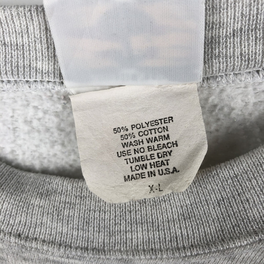 HARD ROCK CAFE Advertising Sweatshirt, Made in USA, Men's XL polyester gray type Vintage Second Hand