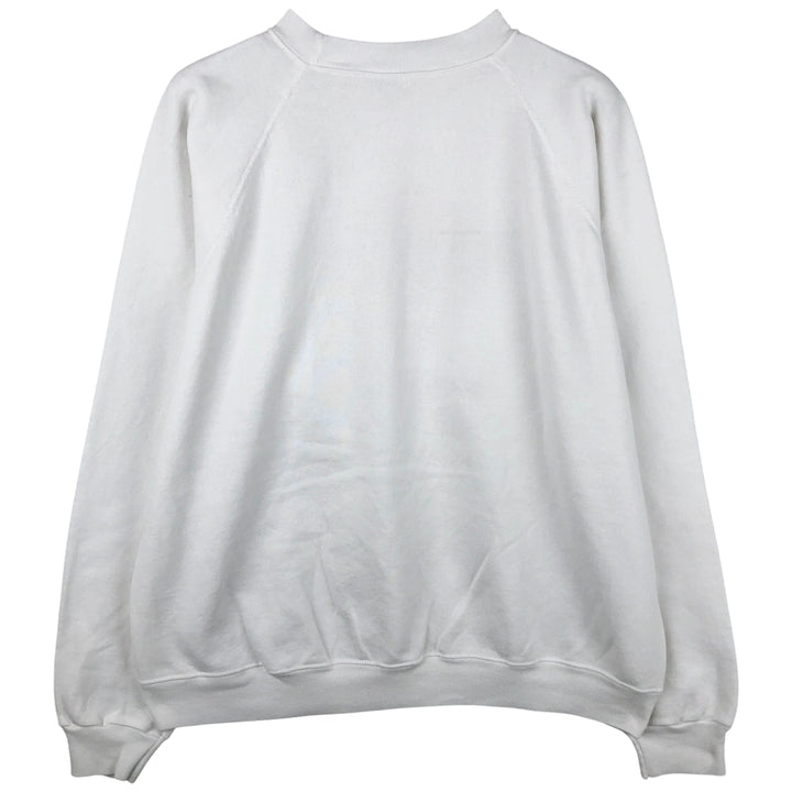 Vintage 90'S Hanes Hard Rock Cafe Advertising Sweatshirt, Made in USA, Men's XXL cotton white type Vintage Second Hand