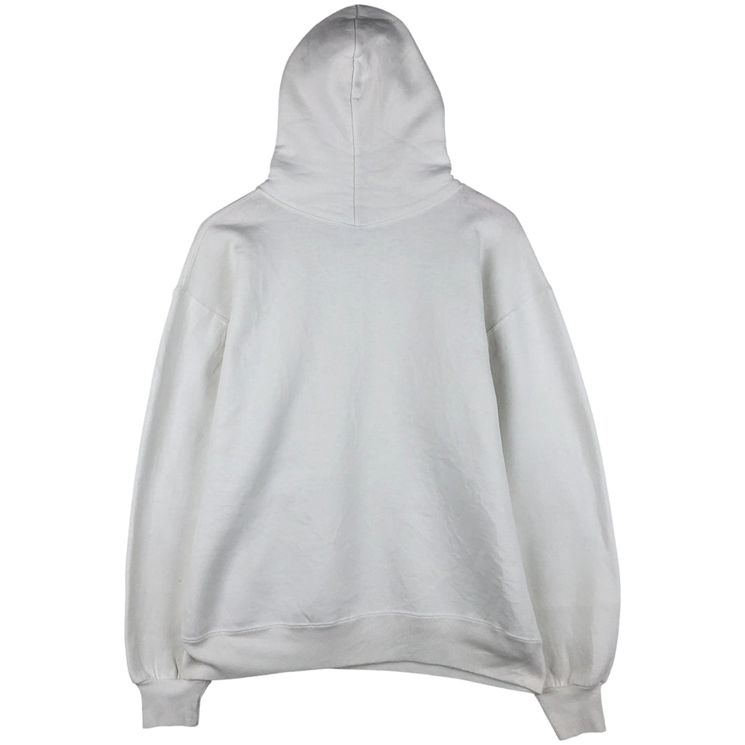 Vintage 90'S Russell pullover sweatshirt, made in the USA, men's size XL cotton white type Vintage Second Hand