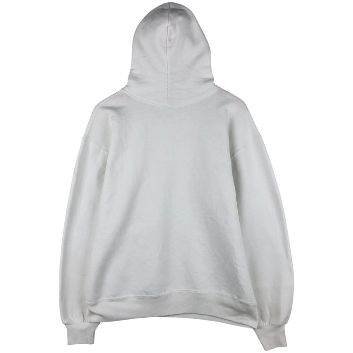 Vintage 90'S Russell pullover sweatshirt, made in the USA, men's size XL cotton white type Vintage Second Hand