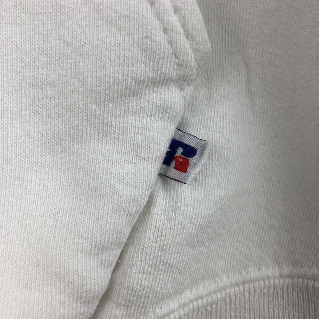 Vintage 90'S Russell pullover sweatshirt, made in the USA, men's size XL cotton white type Vintage Second Hand