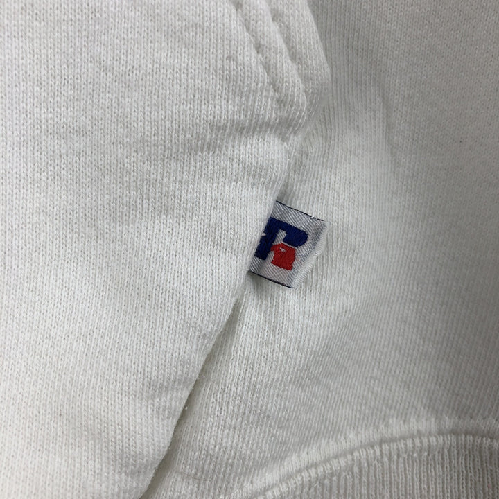 Vintage 90'S Russell pullover sweatshirt, made in the USA, men's size XL cotton white type Vintage Second Hand