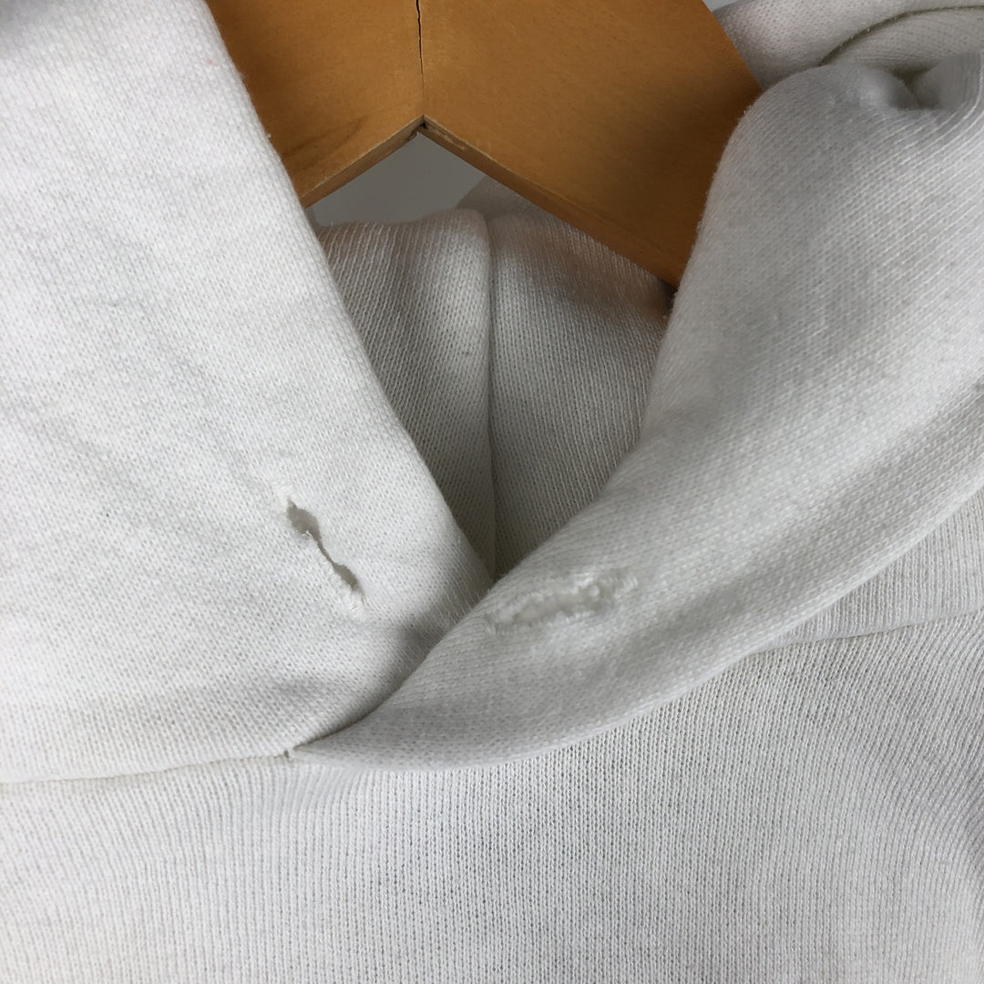 Vintage 90'S Russell pullover sweatshirt, made in the USA, men's size XL cotton white type Vintage Second Hand