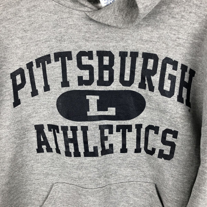 Vintage 90'S Russell ATHLETIC College Pullover Hoodie, Men's Size L cotton gray type Vintage Second Hand