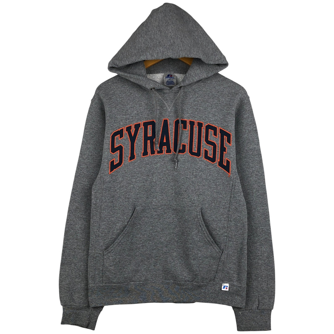 2000'S ~ Russell ATHLETIC College Sweatshirt Pullover Hoodie, Men's Size Small polyester gray type Vintage Second Hand