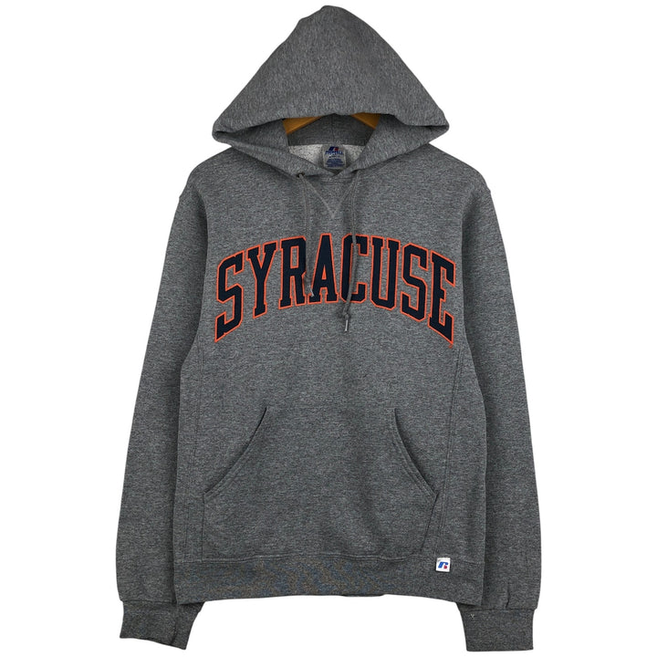 2000'S ~ Russell ATHLETIC College Sweatshirt Pullover Hoodie, Men's Size Small polyester gray type Vintage Second Hand