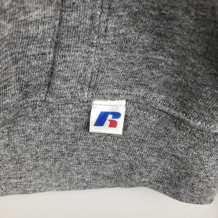 2000'S ~ Russell ATHLETIC College Sweatshirt Pullover Hoodie, Men's Size Small polyester gray type Vintage Second Hand