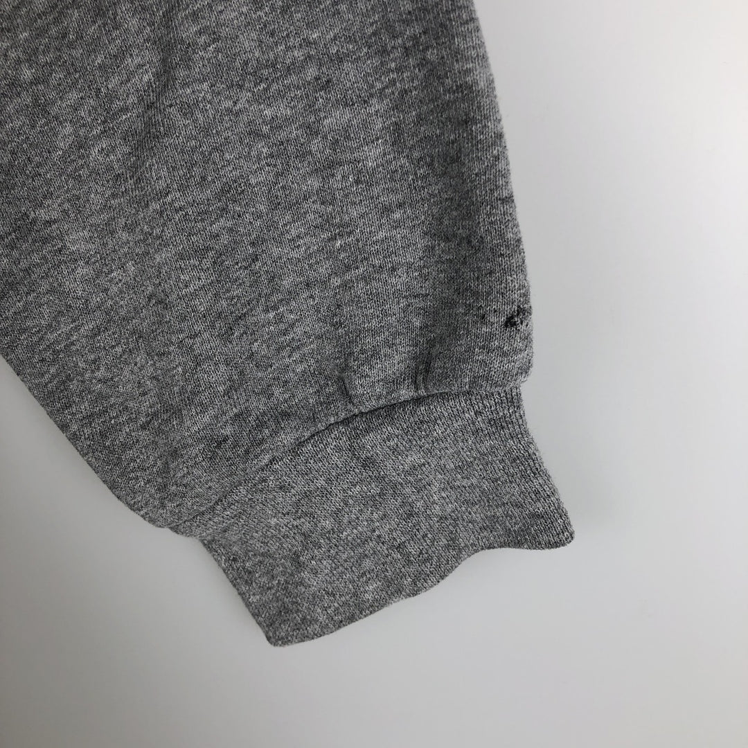 2000'S ~ Russell ATHLETIC College Sweatshirt Pullover Hoodie, Men's Size Small polyester gray type Vintage Second Hand