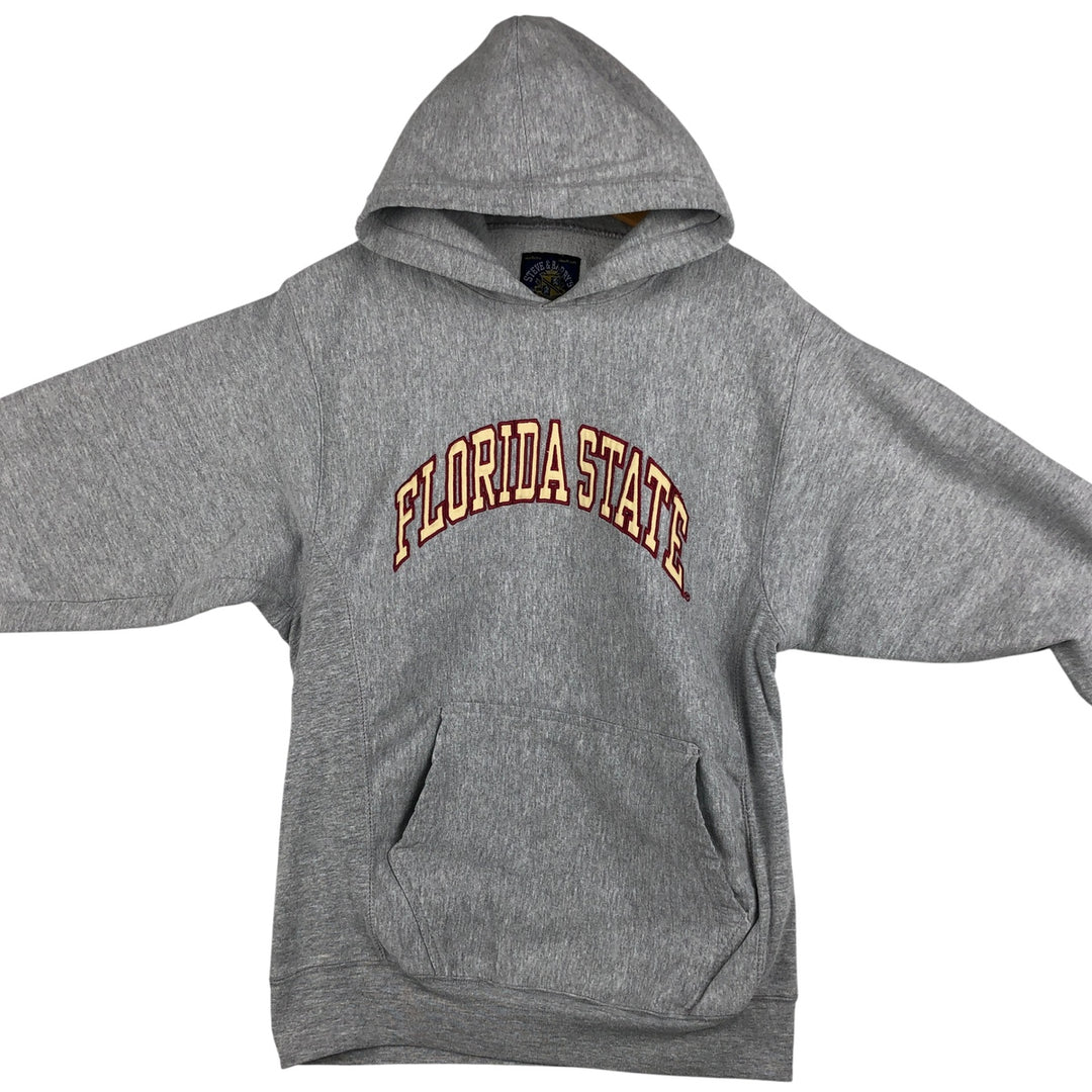 Vintage 90'S Steve and Barry's college pullover hoodie, size S, men's cotton gray type Vintage Second Hand