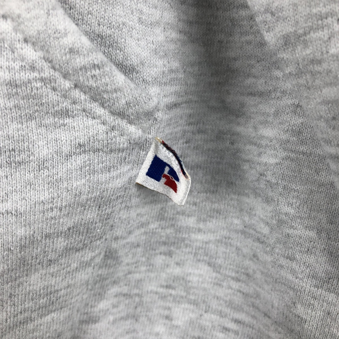 Vintage 90'S Russell ATHLETIC College Pullover Hoodie, Made in USA, Men's Size L cotton white type Vintage Second Hand