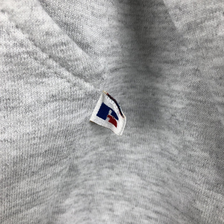 Vintage 90'S Russell ATHLETIC College Pullover Hoodie, Made in USA, Men's Size L cotton white type Vintage Second Hand