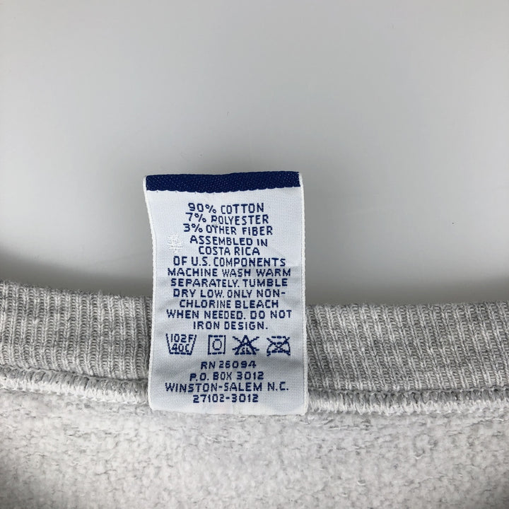 Champion Authentic Athletic Apparel College Sweatshirt, Men's, Size XL, Vintage cotton white type Vintage Second Hand