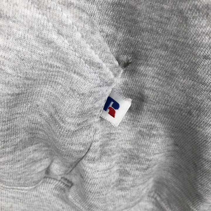 90'S Russell ATHLETIC University of Notre Dame College Pullover Hoodie, Men's Size L, Vintage cotton white type Vintage Second Hand