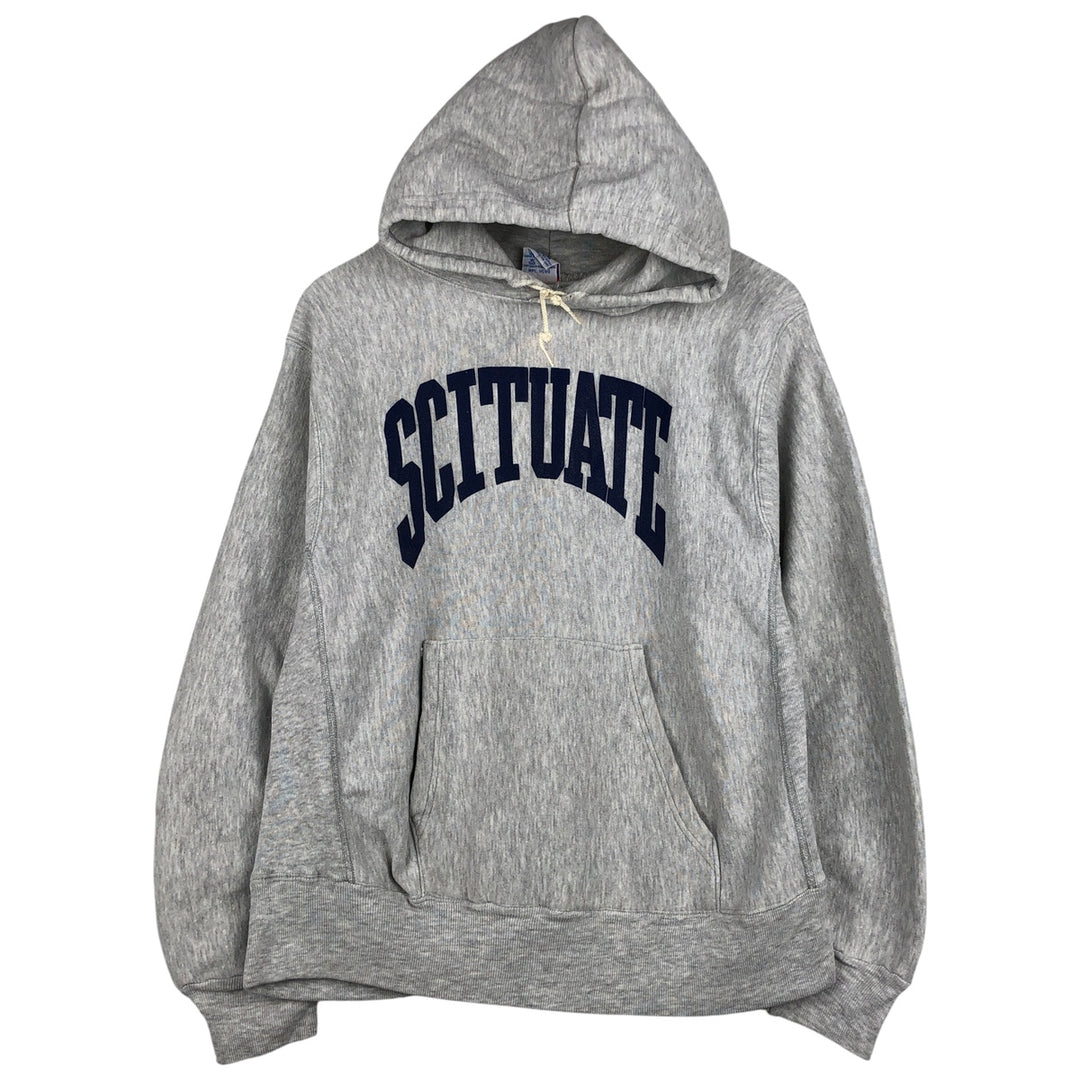 Vintage 90'S MVP College Pullover Hoodie, Made in USA, Men's Size Medium cotton white type Vintage Second Hand