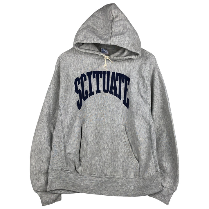Vintage 90'S MVP College Pullover Hoodie, Made in USA, Men's Size Medium cotton white type Vintage Second Hand