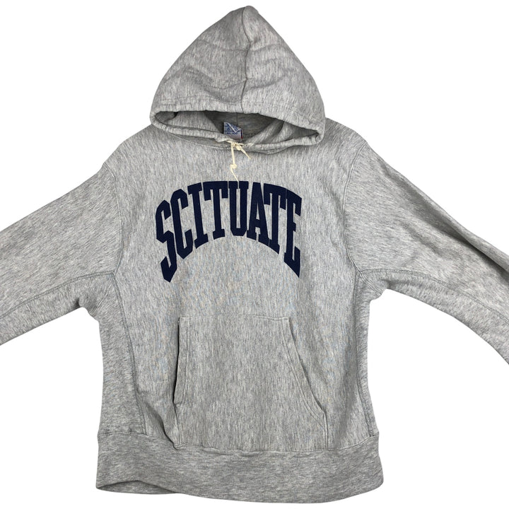 Vintage 90'S MVP College Pullover Hoodie, Made in USA, Men's Size Medium cotton white type Vintage Second Hand