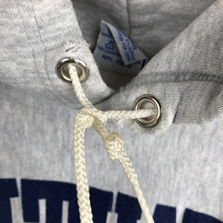 Vintage 90'S MVP College Pullover Hoodie, Made in USA, Men's Size Medium cotton white type Vintage Second Hand