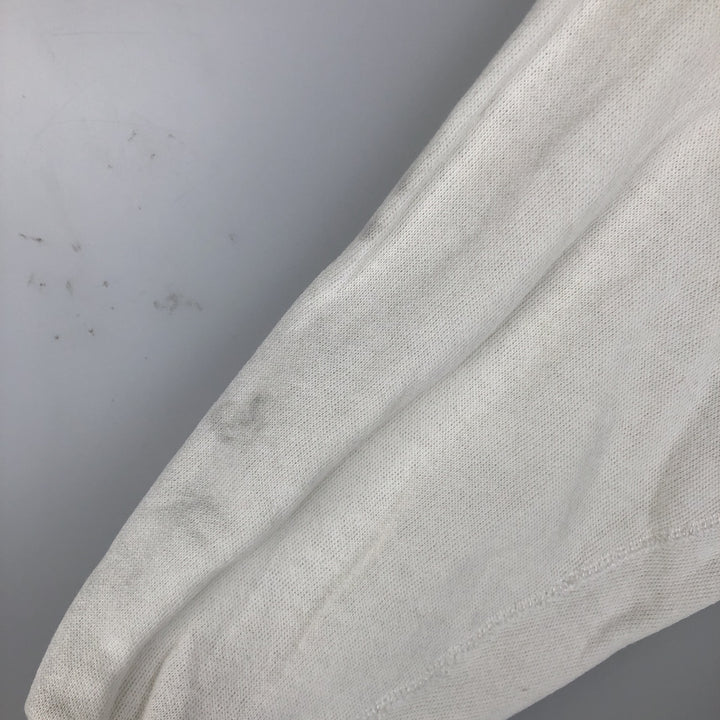 Vintage 70s-80'S Collegiate Pacific College Pullover Hoodie, Made in USA, Men's Size Medium cotton white type Vintage Second Hand