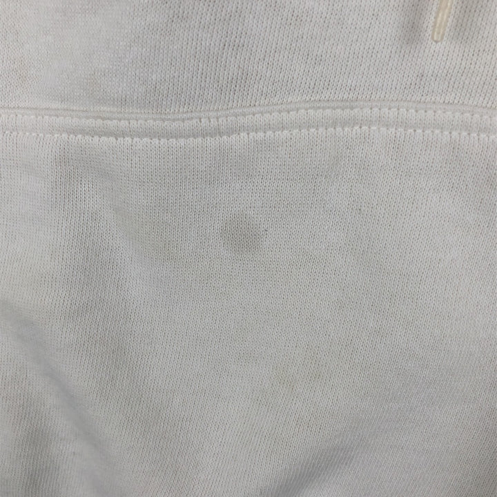 Vintage 70s-80'S Collegiate Pacific College Pullover Hoodie, Made in USA, Men's Size Medium cotton white type Vintage Second Hand