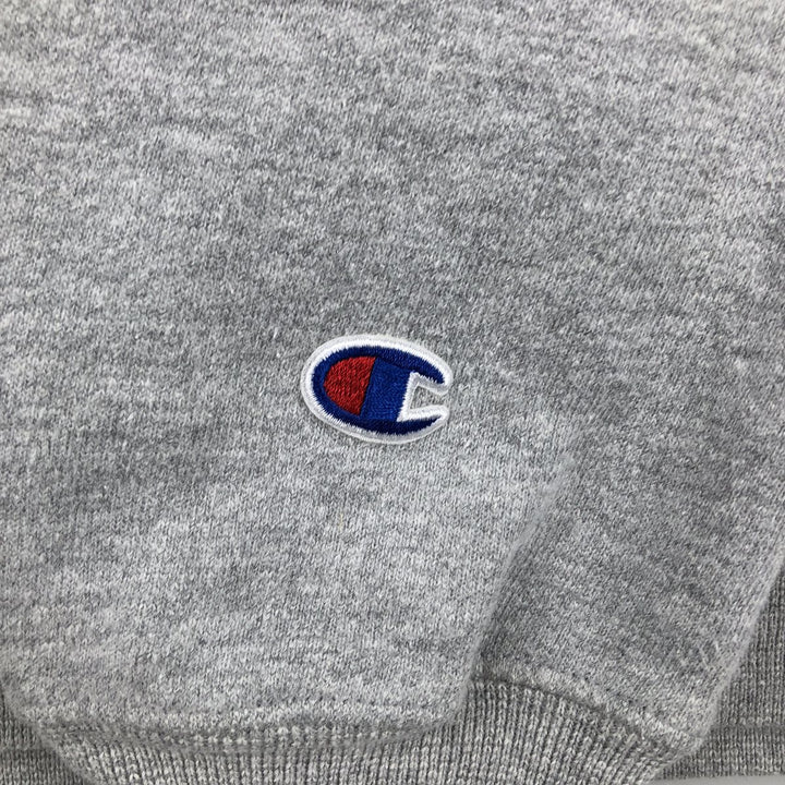 Champion REVERSE WEAVE Reverse Weave College Sweat Pullover Hoodie Men's S cotton gray type Vintage Second Hand