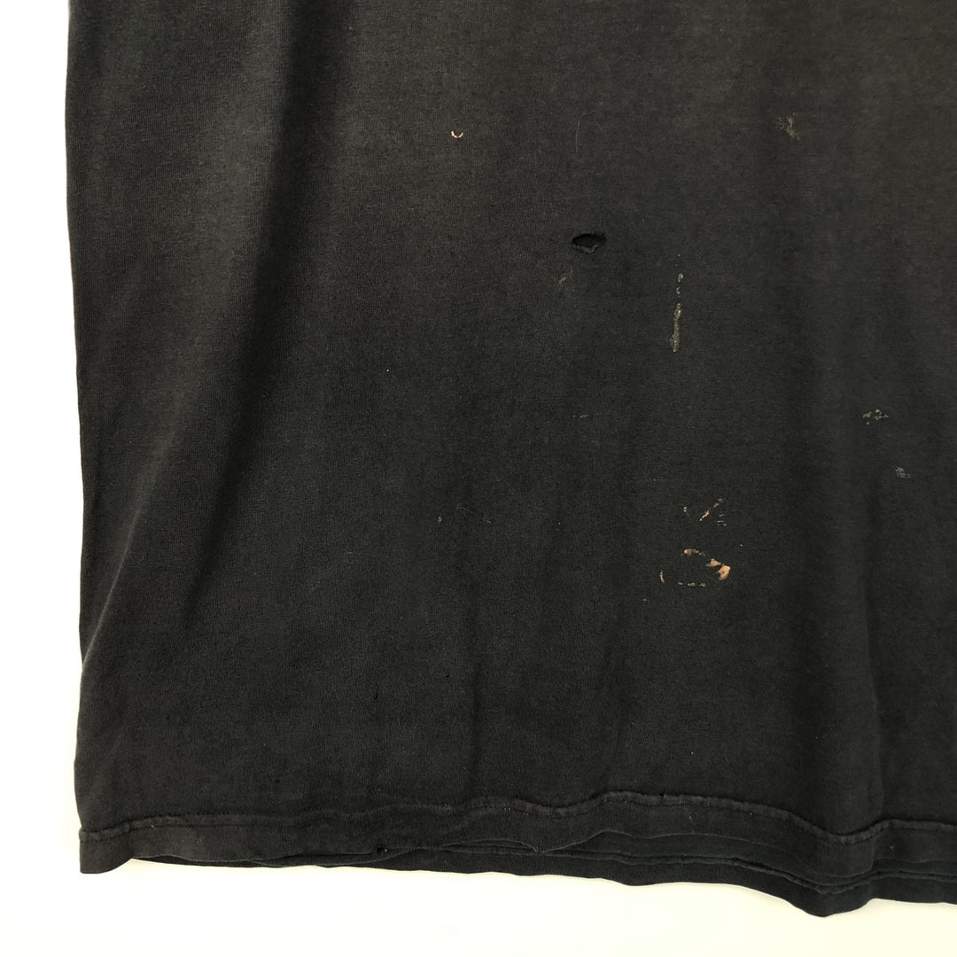00'S Harley-Davidson Motorcycle Bike T-shirt Men's XXL unclear black type Vintage Second Hand