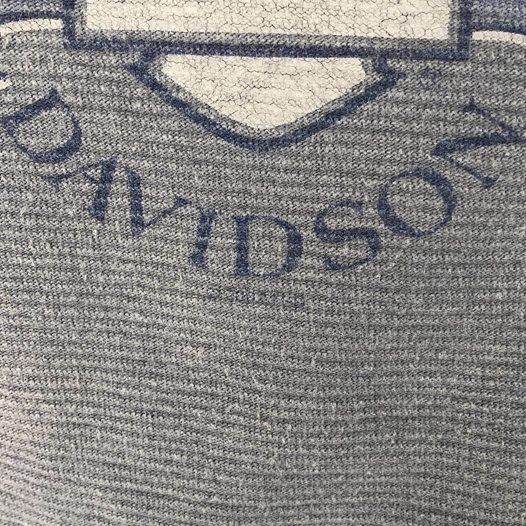 Harley-Davidson Motorcycle Bike T-shirt Made in USA Men's XL cotton navy blue type Vintage Second Hand