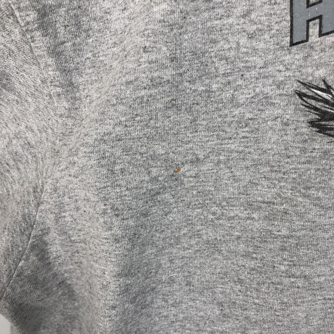 00'S Harley-Davidson Eagle Pattern Motorcycle Bike T-shirt Men's XL unclear gray type Vintage Second Hand