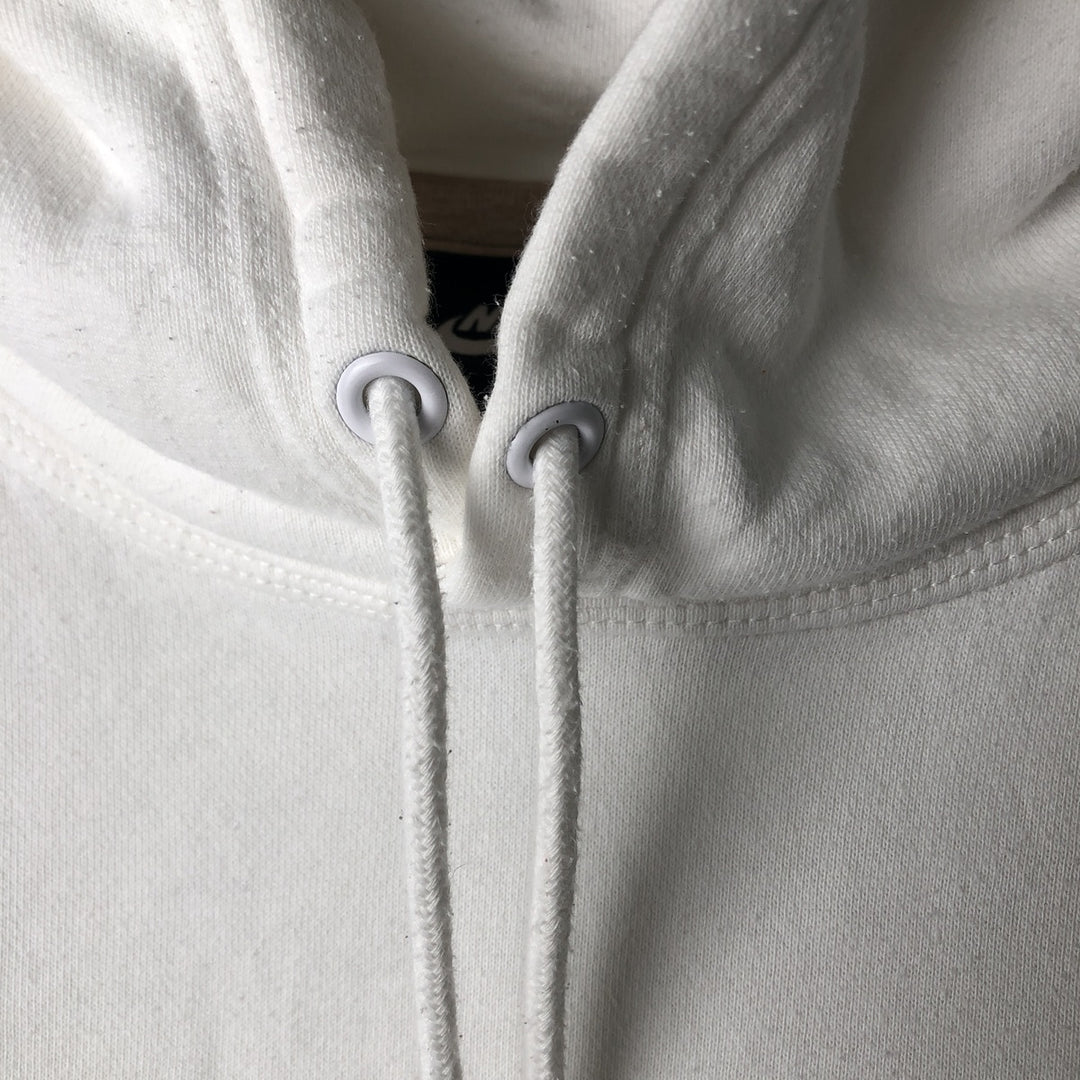 Nike Sweat Pullover Hoodie Men's XL Size cotton white type Vintage Second Hand
