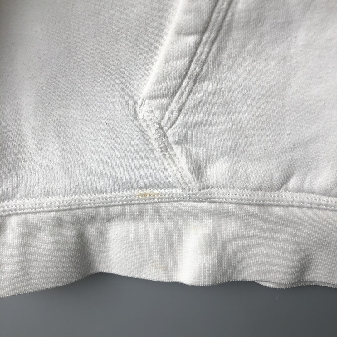 Nike Sweat Pullover Hoodie Men's XL Size cotton white type Vintage Second Hand