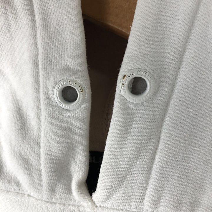 O'NEILL Sweatshirt Pullover Hoodie, Men's Size M cotton white type Vintage Second Hand