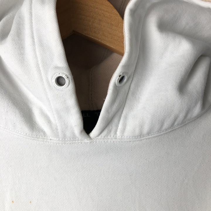 O'NEILL Sweatshirt Pullover Hoodie, Men's Size M cotton white type Vintage Second Hand