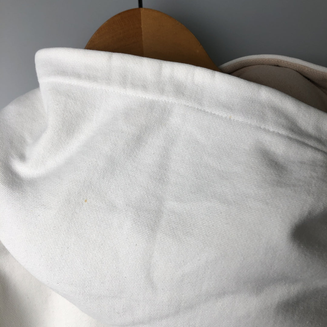 O'NEILL Sweatshirt Pullover Hoodie, Men's Size M cotton white type Vintage Second Hand