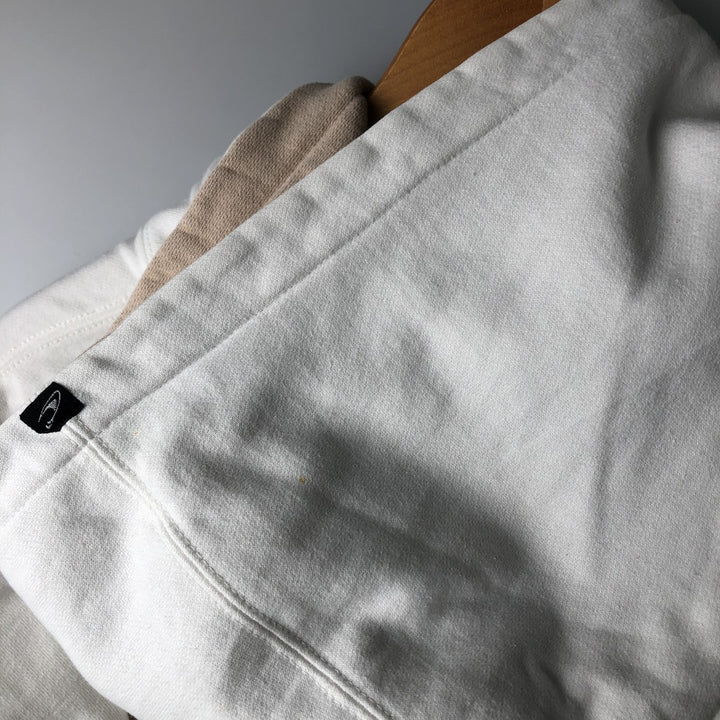 O'NEILL Sweatshirt Pullover Hoodie, Men's Size M cotton white type Vintage Second Hand