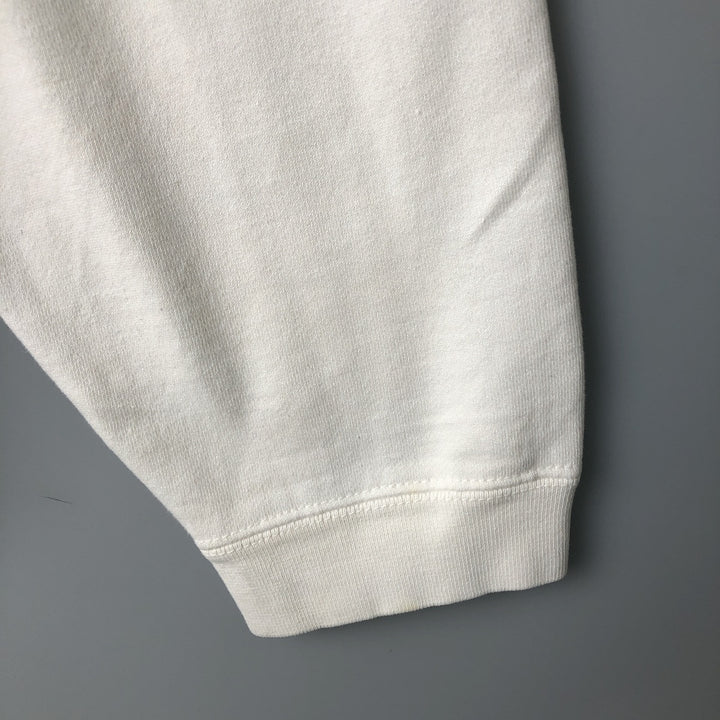 O'NEILL Sweatshirt Pullover Hoodie, Men's Size M cotton white type Vintage Second Hand