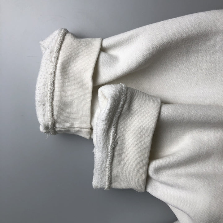 O'NEILL Sweatshirt Pullover Hoodie, Men's Size M cotton white type Vintage Second Hand