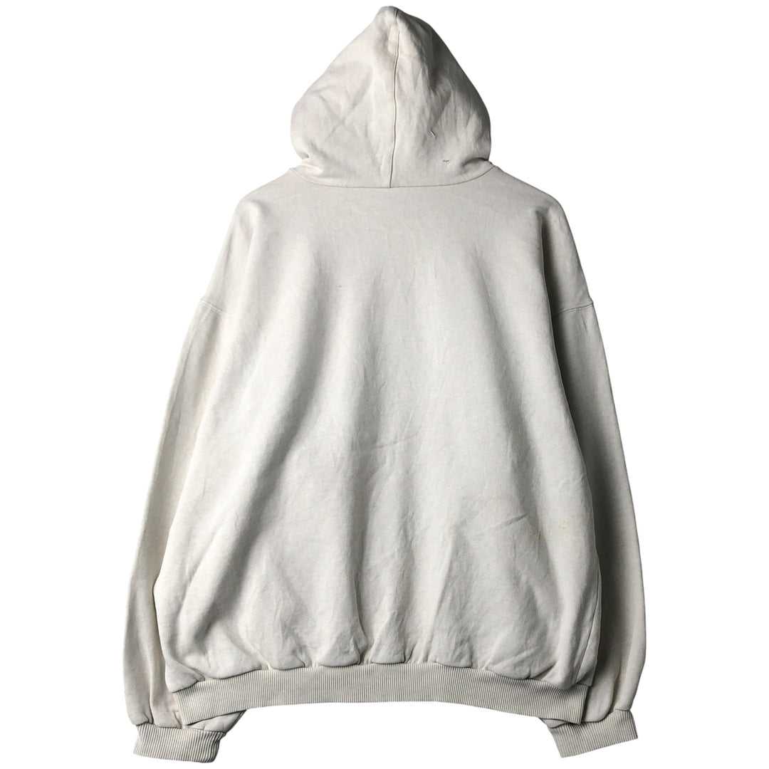 90'S Nike Sweatshirt Pullover Hoodie, Men's XL, Vintage cotton white type Vintage Second Hand