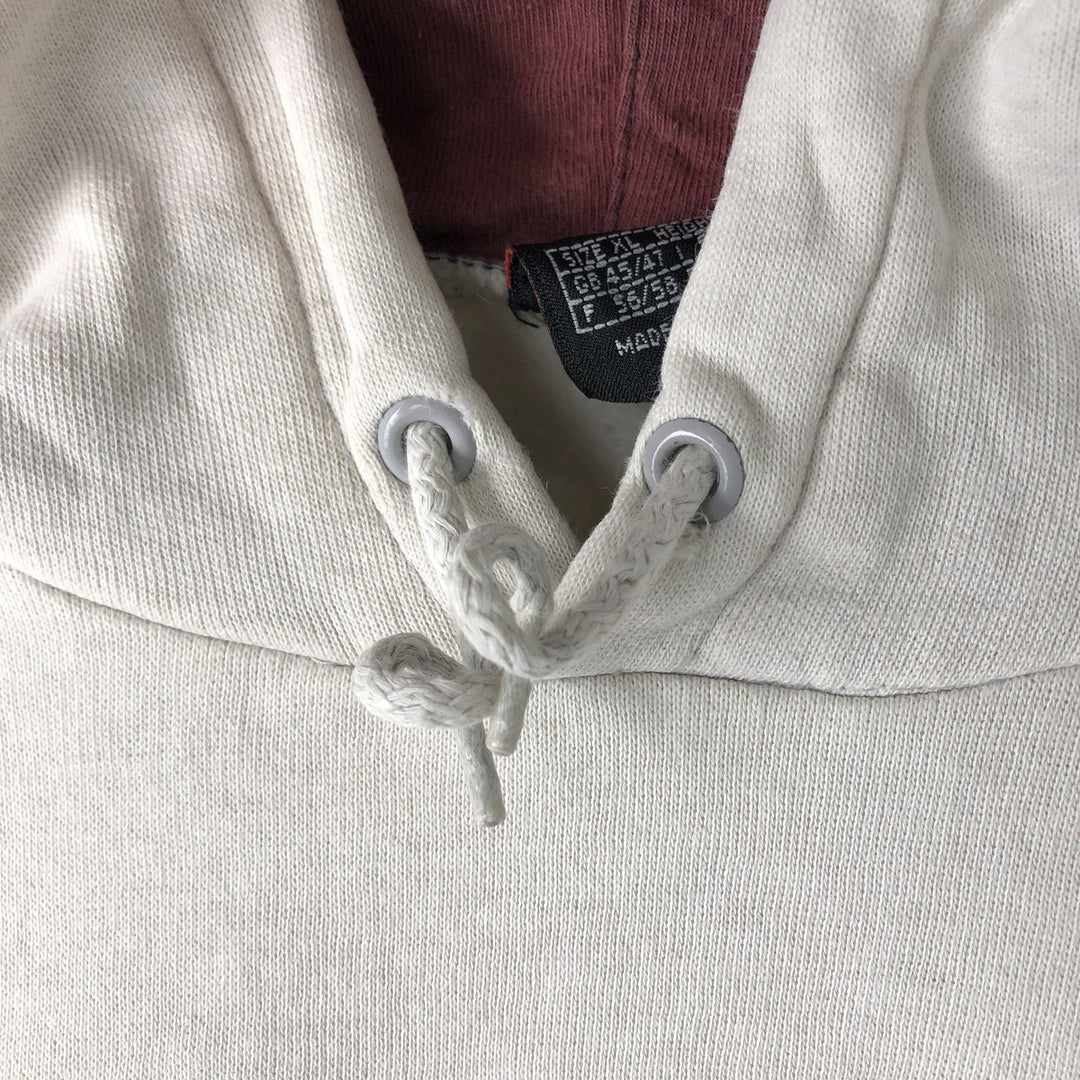 90'S Nike Sweatshirt Pullover Hoodie, Men's XL, Vintage cotton white type Vintage Second Hand