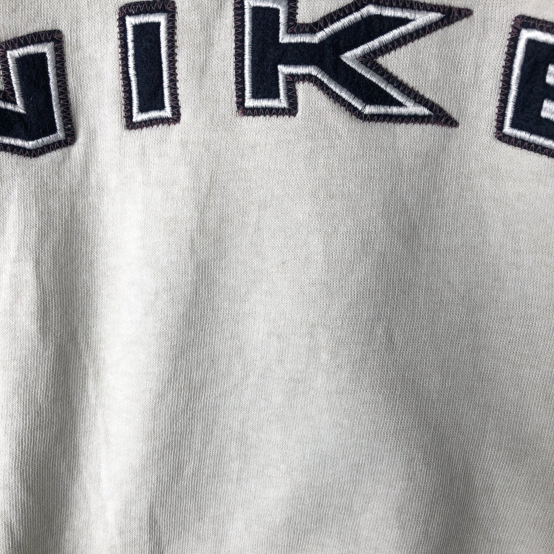90'S Nike Sweatshirt Pullover Hoodie, Men's XL, Vintage cotton white type Vintage Second Hand