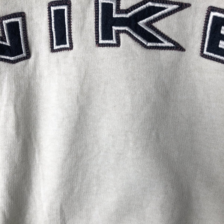 90'S Nike Sweatshirt Pullover Hoodie, Men's XL, Vintage cotton white type Vintage Second Hand