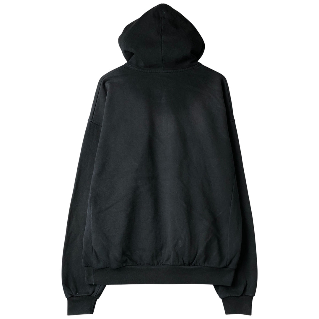 90'S Nike Sweatshirt Pullover Hoodie, Men's XL, Vintage cotton black type Vintage Second Hand