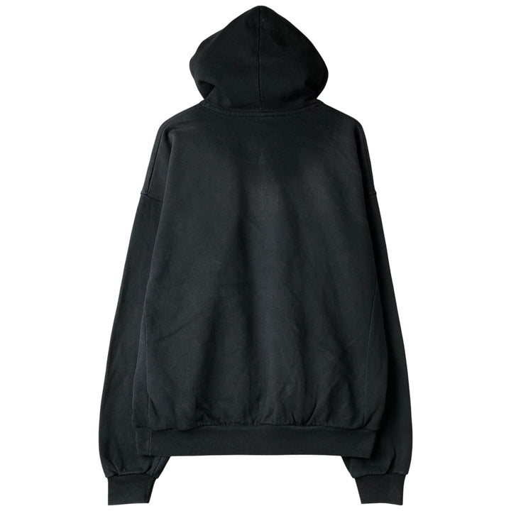 90'S Nike Sweatshirt Pullover Hoodie, Men's XL, Vintage cotton black type Vintage Second Hand