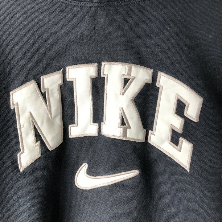 90'S Nike Sweatshirt Pullover Hoodie, Men's XL, Vintage cotton black type Vintage Second Hand