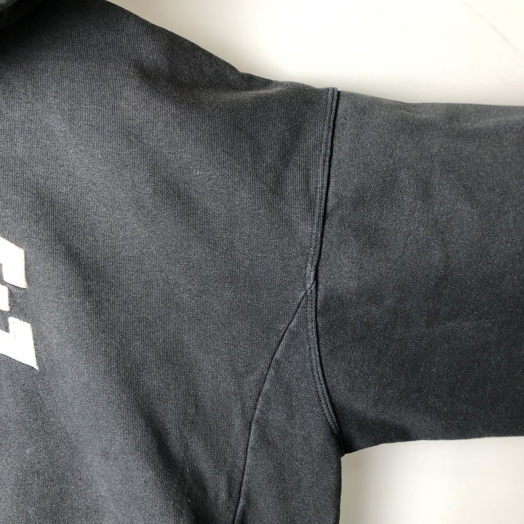 90'S Nike Sweatshirt Pullover Hoodie, Men's XL, Vintage cotton black type Vintage Second Hand